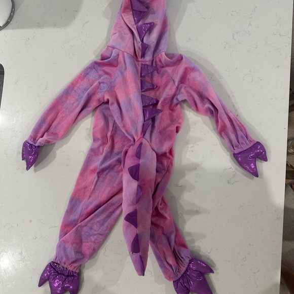 Toddler Girls Tilly the T-Rex Dinosaur Costume - XS (approx 3T) - Picture 8 of 8